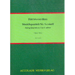 Quartett Nr. 5 Op. 126, 2 C-Moll -Ferdinand Ries