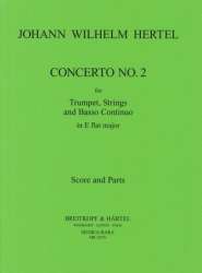 Konzert Es-Dur Nr.2 : für Trompete - Johann Wilhelm Hertel