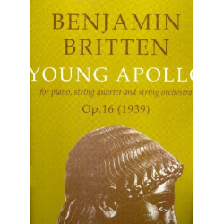 Young Apollo (score) -Benjamin Britten
