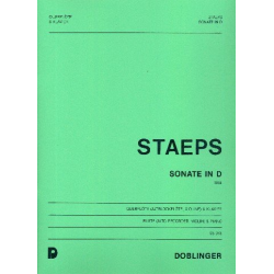 Sonate in D -Hans Ulrich Staeps
