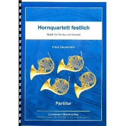 Hornquartett festlich -Diverse / Arr.Franz Zaunschirm