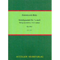Quartett Nr. 7 Op. 150, 1 A-Moll -Ferdinand Ries