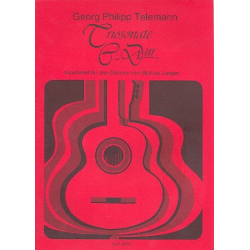 Triosonate C-Dur : für 3 Gitarren - Georg Philipp Telemann