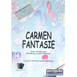 Carmen-Fantasie : für Akkordeon - Georges Bizet