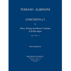 Concerto à cinque B-Dur op.9,11 -Tomaso Albinoni