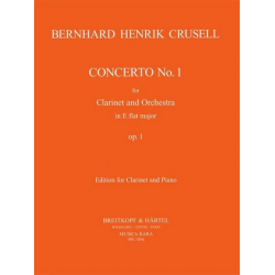Concerto E flat major op.1,1 : -Bernhard Henrik Crusell