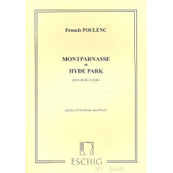Montparnasse Hyde Park : -Francis Poulenc