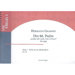 Jauchzet alle Lande Gott zu Ehren : für Orgel -Hermann Grabner