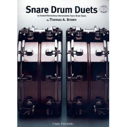 Snare Drum Duets (+CD) : for 2 snare drums -Thomas A. Brown