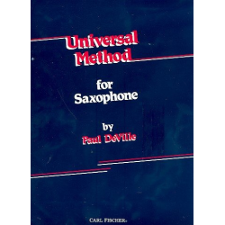Universal Method : for saxophone -Paul de Ville