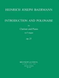 Introduction and Polonaise op.25 : -Heinrich Joseph Baermann