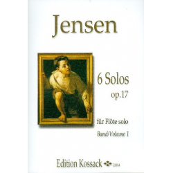 6 Solos op.17 Band 1 (Nr.1-3) : -Niels Peter Jensen