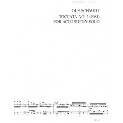 Toccata no.2 : for accordion solo -Ole Schmidt