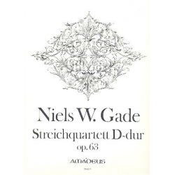 Streichquartett D-Dur op.63 -Niels W. Gade