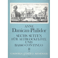 6 Suiten Band 2 Nr.4-6 - für -Anne Danican Philidor