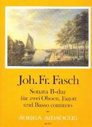 Sonate B-Dur - -Johann Friedrich Fasch