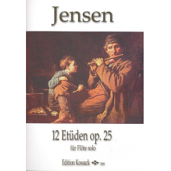 12 Etüden op.25 : für Flöte -Niels Peter Jensen