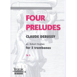 4 Preludes : for 5 trombones -Claude Achille Debussy
