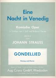 Gondellied  aus Eine Nacht -Johann Strauß / Strauss (Sohn)