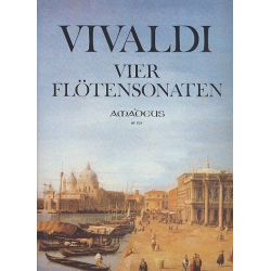 4 Sonaten - für Flöte und Bc -Antonio Vivaldi