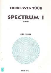 Spectrum 1 - für Orgel -Erkki-Sven Tüür
