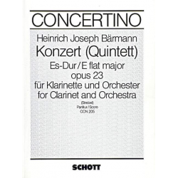 Konzert Es-Dur op.23 : -Heinrich Joseph Baermann
