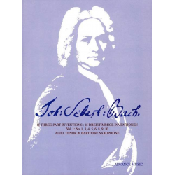 15 dreistimmige Inventionen vol.1 -Johann Sebastian Bach