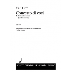 Concento di voci -Carl Orff