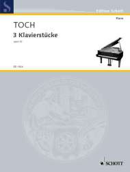 Drei Klavierstücke op. 32 -Ernst Toch