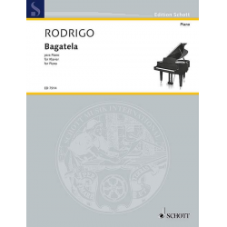 BAGATELA : PARA PIANO -Joaquin Rodrigo