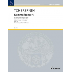 KAMMERKONZERT D-DUR OP.33 FUER FL, -Alexander Tcherepnin / Tscherepnin