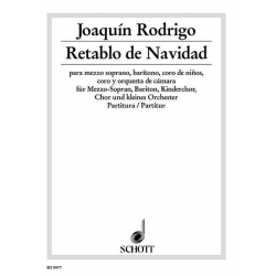 RETABLO DE NAVIDAD : FUER - Joaquin Rodrigo