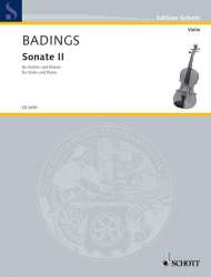 Sonate Nr.2 : für Violine und Klavier - Henk Badings