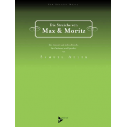 Die Streiche von Max und Moritz - -Samuel Adler