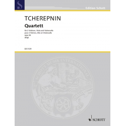 Streichquartett op. 36 -Alexander Tcherepnin / Tscherepnin