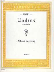 UNDINE : OUVERTUERE : PIANO -Albert Lortzing