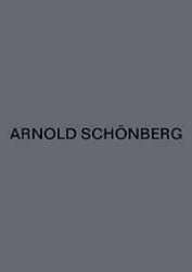 SAEMTLICHE WERKE ABTEILUNG 3 -Arnold Schönberg