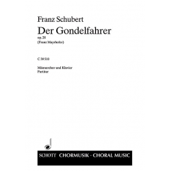 Der Gondelfahrer op. 28 -Franz Schubert