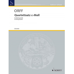 Quartettsatz -Carl Orff