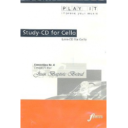 Concertino C-Dur Nr.4 für Violoncello und Klavier : -Jean Baptiste Breval