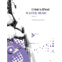 Suite Nr.2 aus Wassermusik - für 4 Saxophone -Georg Friedrich Händel (George Frederic Handel) / Arr.William J. Perconti