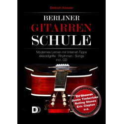 Berliner Gitarrenschule (+CD) -Dietrich Kessler