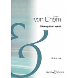 Bläserquintett op. 46 -Gottfried von Einem