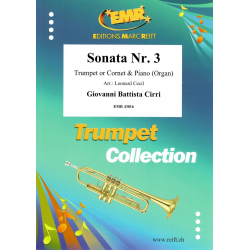 Sonata No. 3 -Giovanni Battista Cirri / Arr.Leonard Cecil