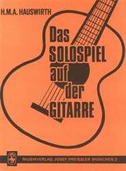 Das Solospiel auf der Gitarre -Hans M. A. Hauswirth
