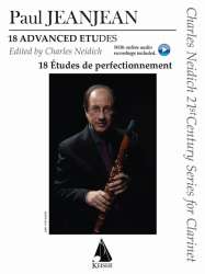 18 Advanced Etudes -Paul Jeanjean