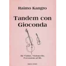 TANDEM CON GIOCONDA - FUER VIOLINE, -Raimo Kangro