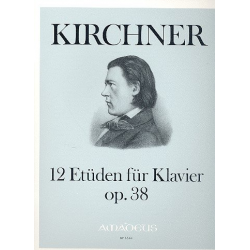 12 Etüden op.38 - für Klavier -Theodor Kirchner