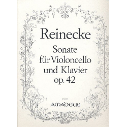Sonate op.42 - für Violoncello und -Carl Reinecke