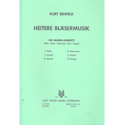 Heitere Bläsermusik - für Flöte, Oboe, -Kurt Rehfeld